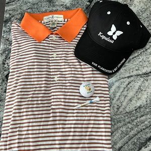 Mens Golf polo Fairway & Greene classy never worn. No tags Sz L